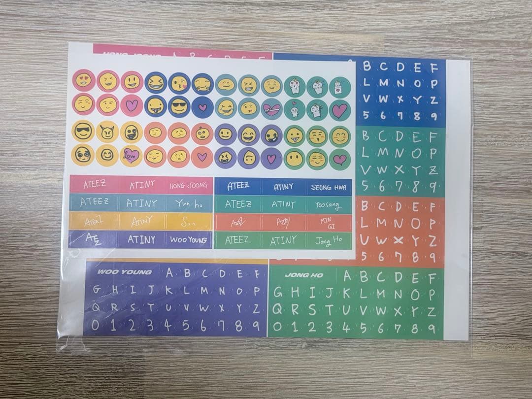 【New, Unopened】ATEEZ Sticker