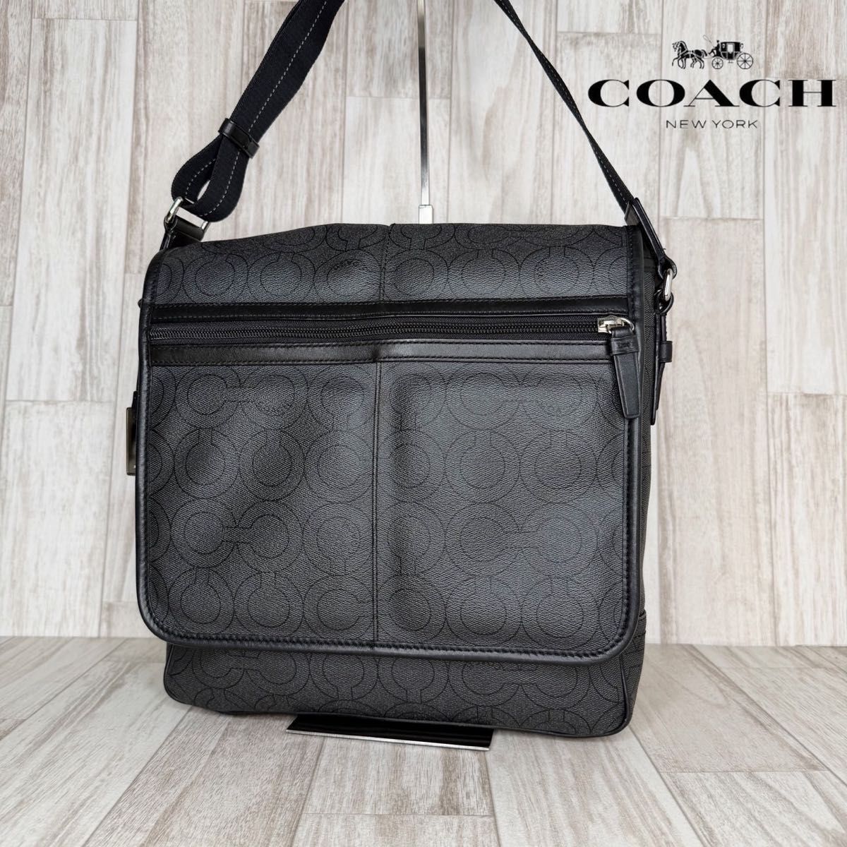 COACH コーチ　シグネチャー　ショルダーバッグ　55