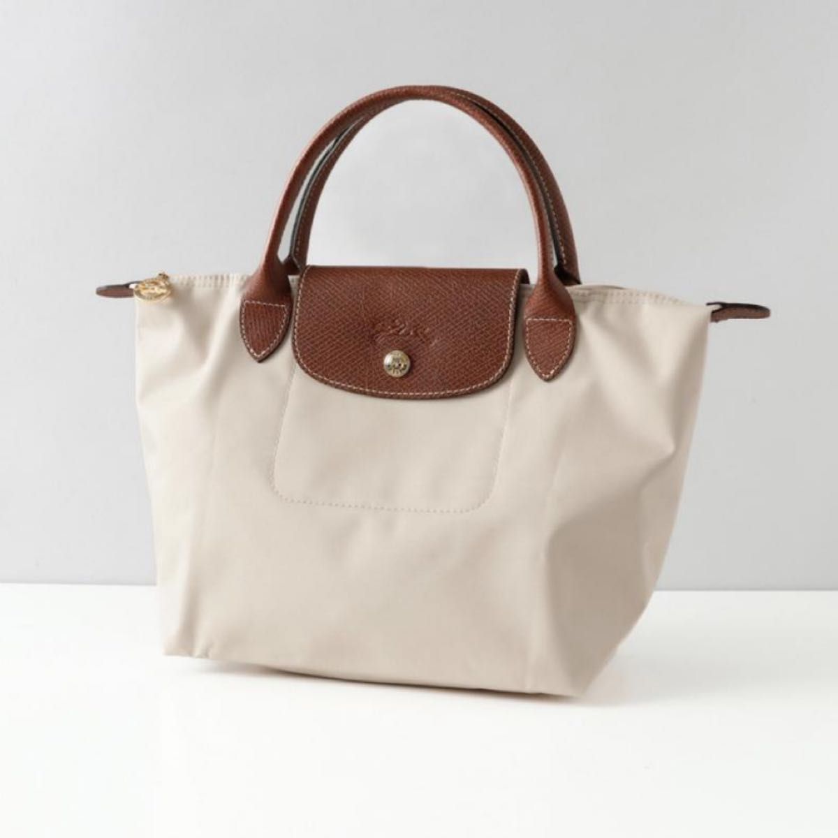 LONGCHAMP 珑骧 Le Pliage 手提包 米色 PAPER
