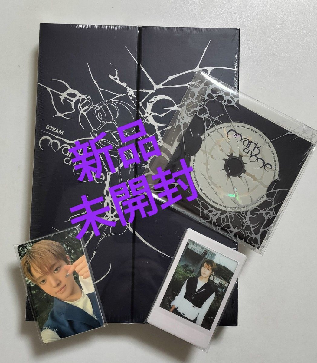 &TEAM 2nd ALBUM Mark on Me CRAVE ON 限定盤 新品未開封 CD ユニバーサル特典トレカ チェキ付