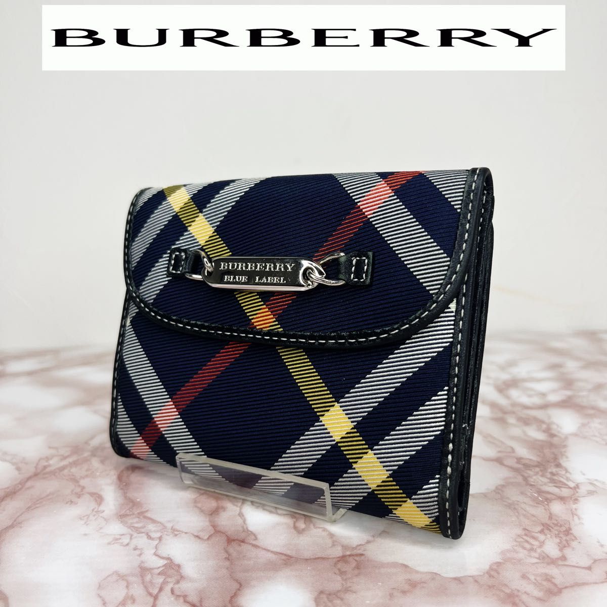 45【未使用级】BURBERRY双折钱包折叠钱包