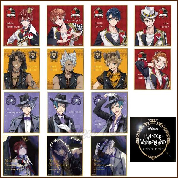 迪士尼扭曲仙境视觉彩纸收藏Vol.1全14种装BOX twist商品卡【除了立即交货、立即交货以外不能附带】