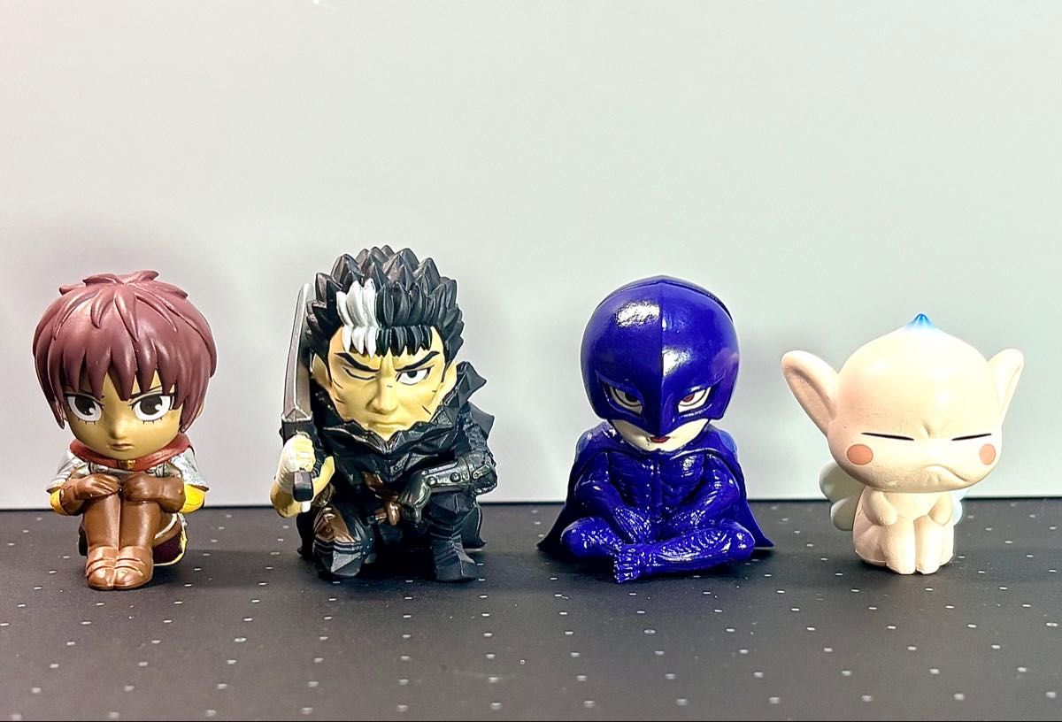 Berserk Machebouke Figure 4-Piece Set Guts Casca Fema Pack