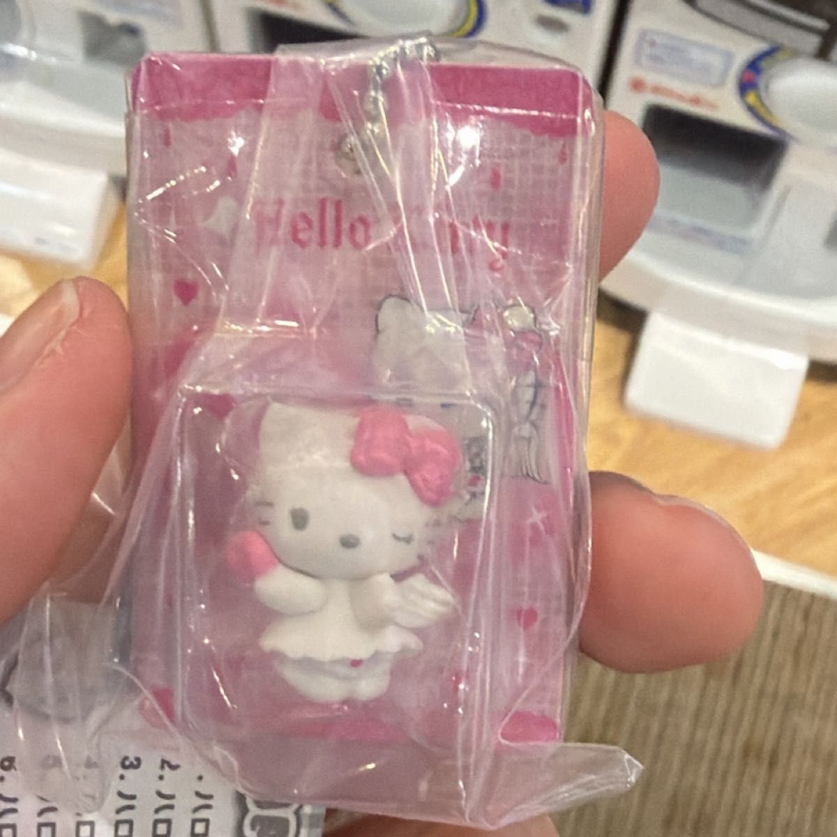 Hello Kitty 天使版 迷你人偶 吉祥物 扭蛋