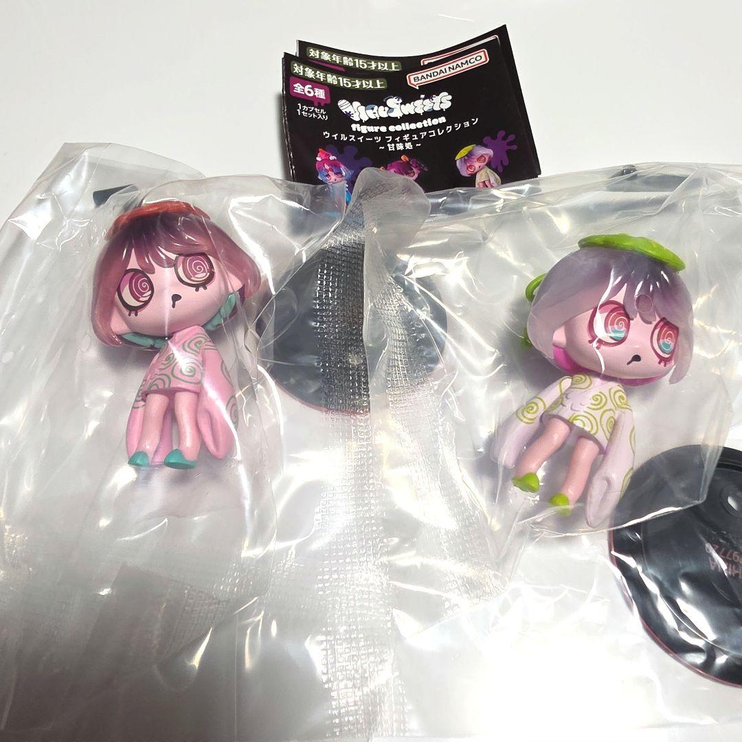Will Sweets Figure Collection: Sweet Shop Kashiwa Mochi and Sakura Mochi