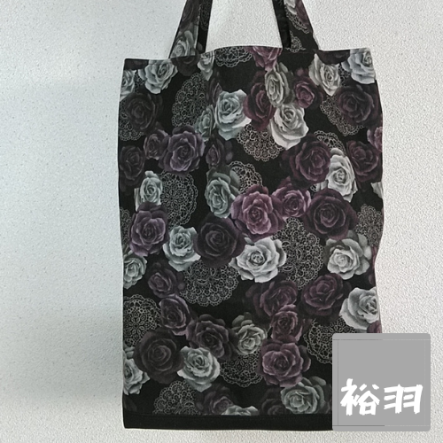 小巧环保托特包·优雅玫瑰(酒红色)·副包