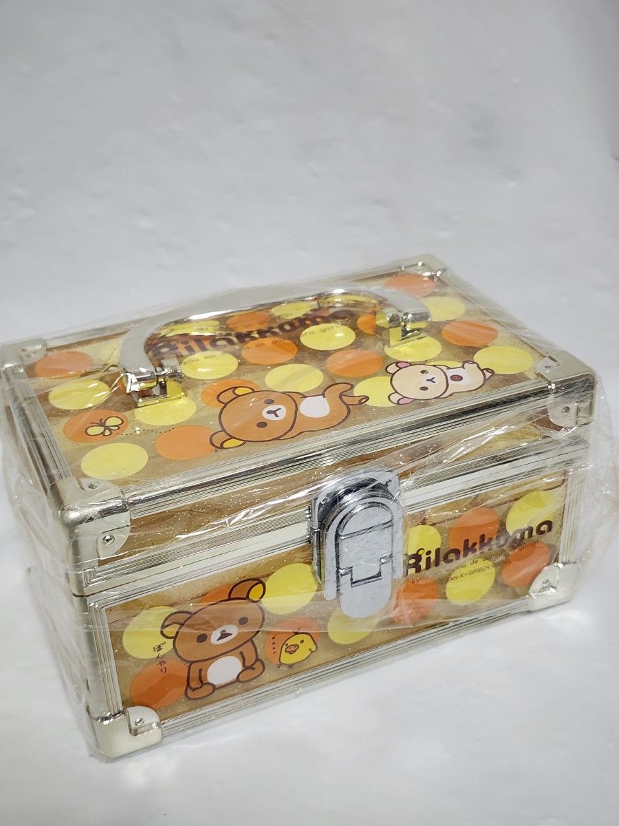 当时品未使用品懒懒熊迷你盒子小物品收纳盒