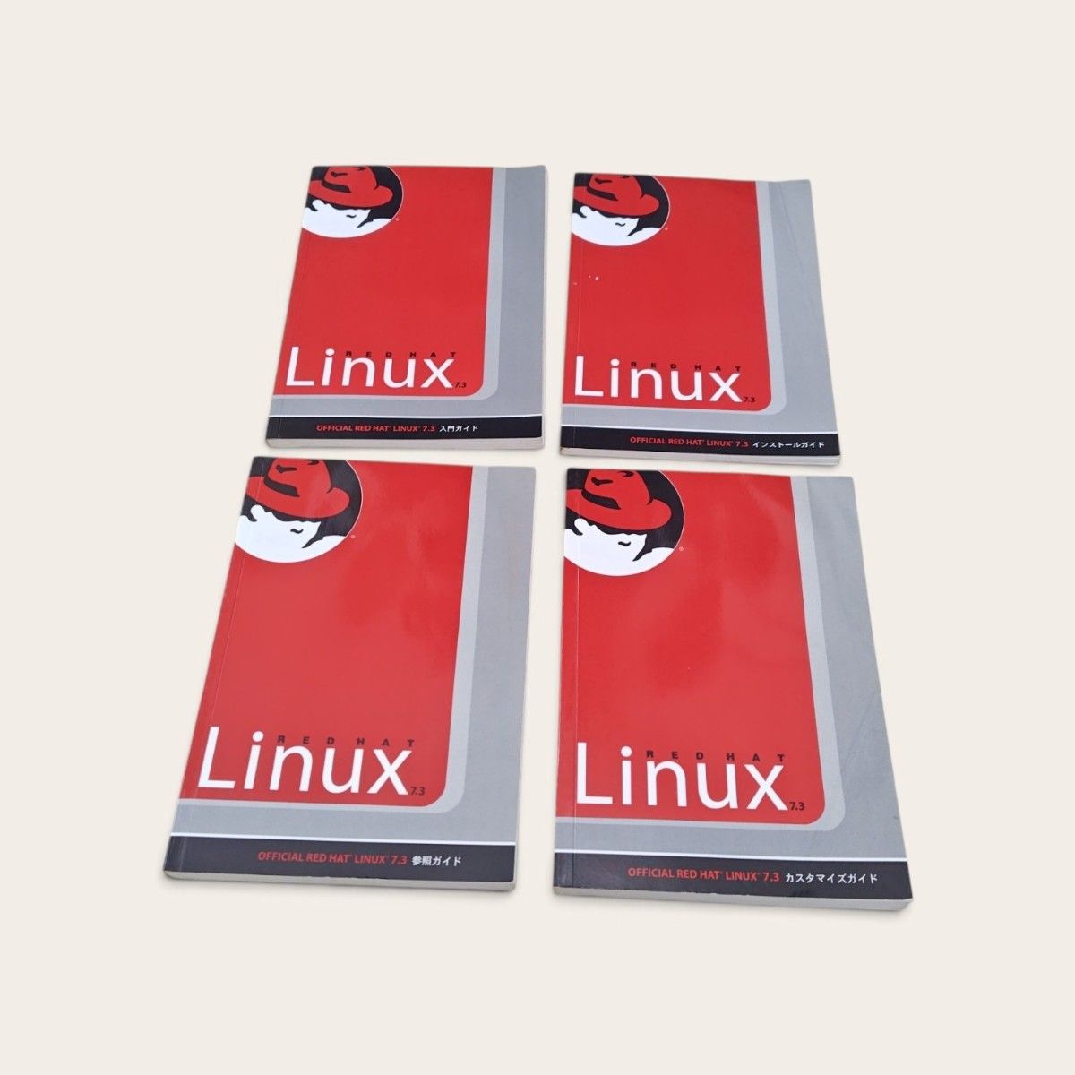 红帽Linux 7.3 官方手册全套 二手书