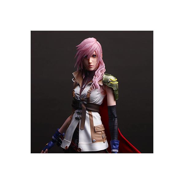 Square Enix 最终幻想XIII PLAY ARTS真 雷霆手办 退货类别B