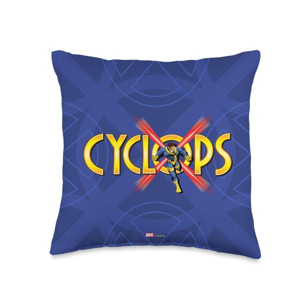マーベル X-MEN サイクロプス レトロデザイン 装飾クッション 公式グッズ