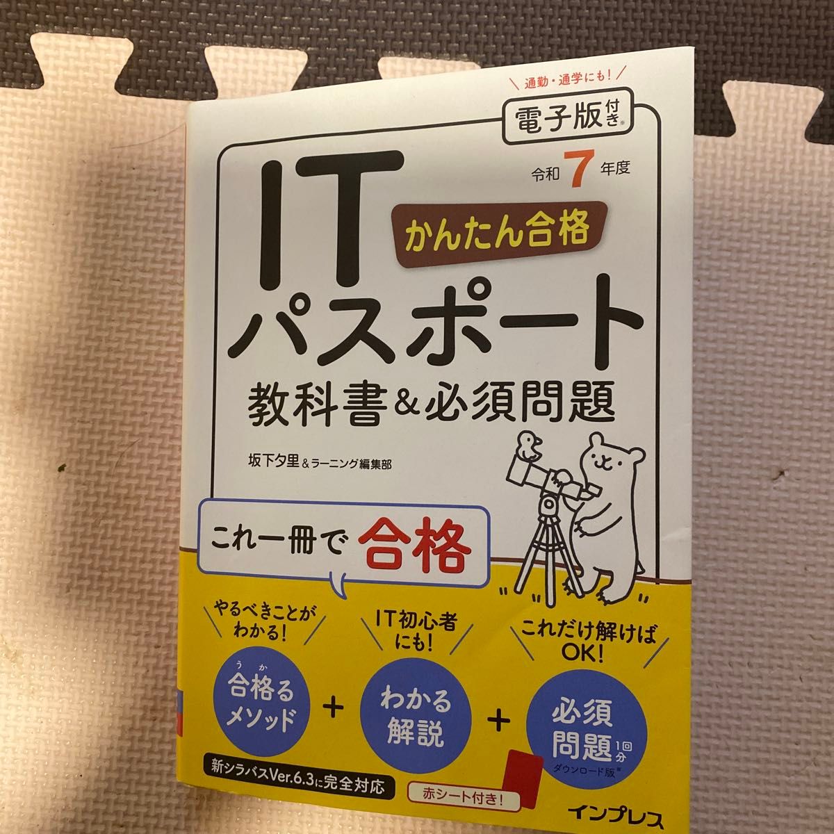 轻松通过 IT 通行证考试教材与必考题 令和7年度 印刷社