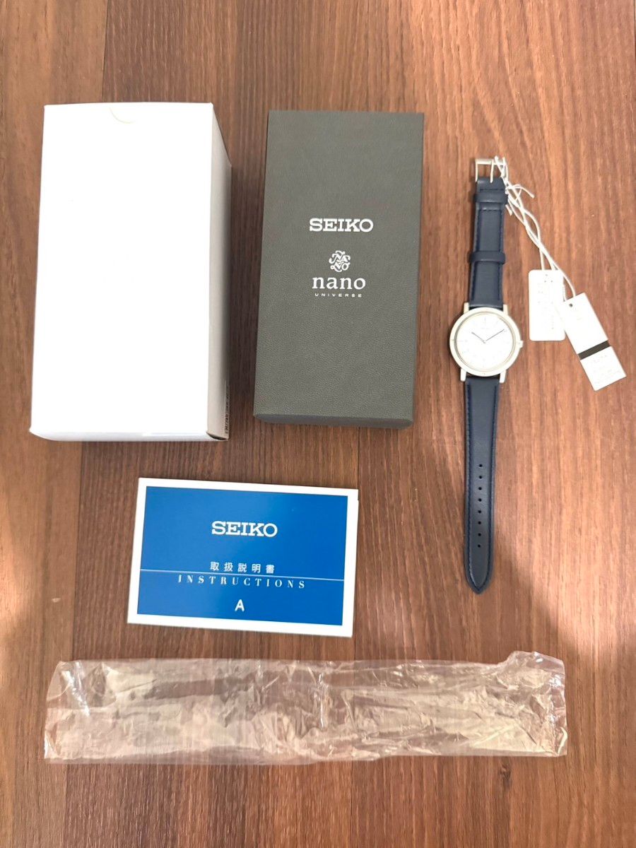 精工 7N01-0KF0 nano・universe 特别版 石英表 配件齐全 稀有型号 资产价值高 精工