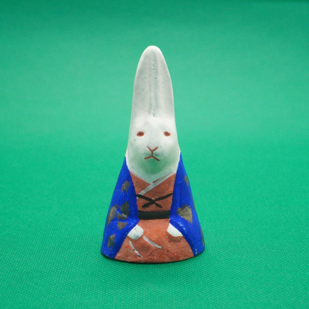Tokyo Folk Craft Imado Ningyo Moon-viewing Rabbit