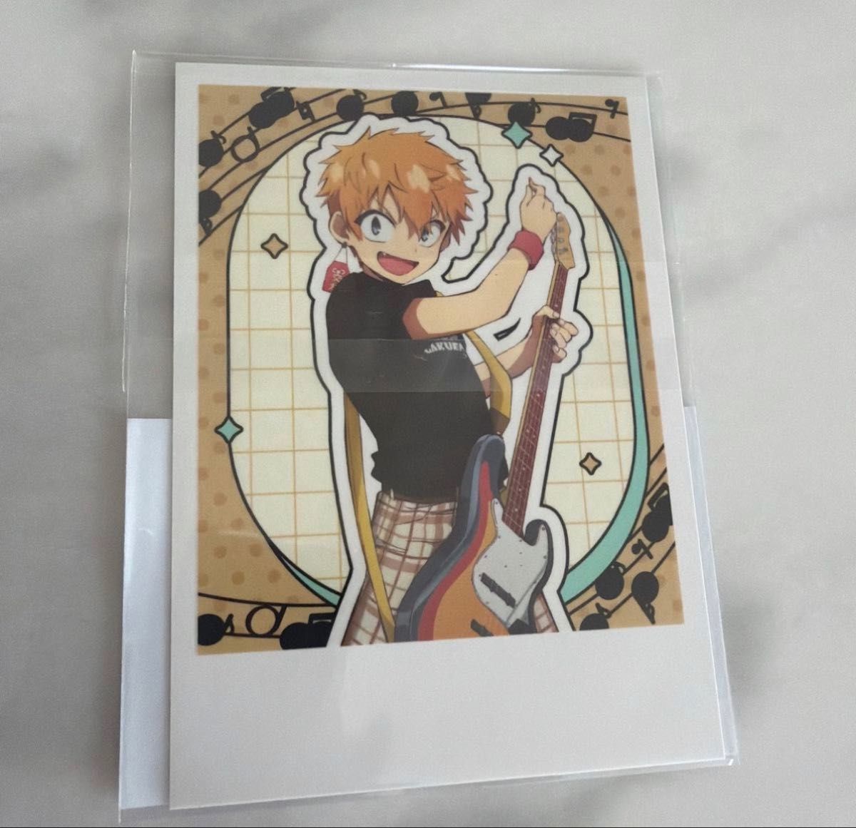 Jibaku Shounen Hanako-kun 2 Lottery Mate F Prize Gen Kou Instant Photo Style Brooch F-3