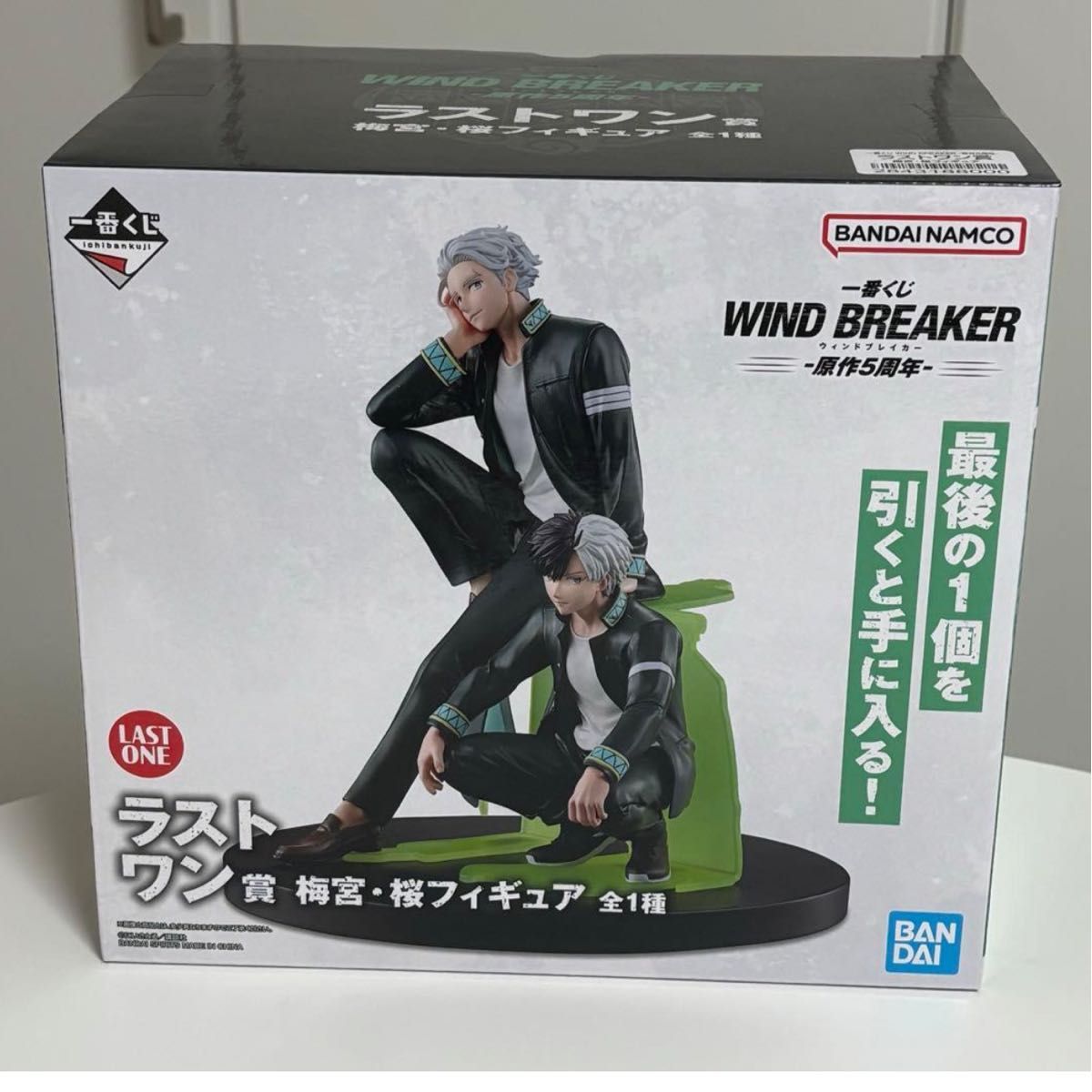 一番赏 WIND BREAKER 原作5周年 最后一等奖 梅宫一 樱遥 手办