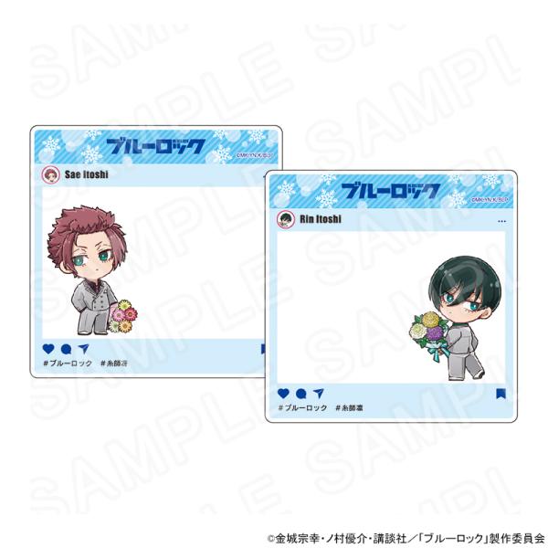 [Pre-order, Estimated Shipping Date: 11/17] TV Anime "Blue Lock" SNS-Style Acrylic Card D Goods