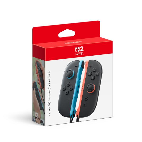 任天堂(Switch2)Joy-Con 2个(左)浅蓝色/(右)浅红色 退货类别B
