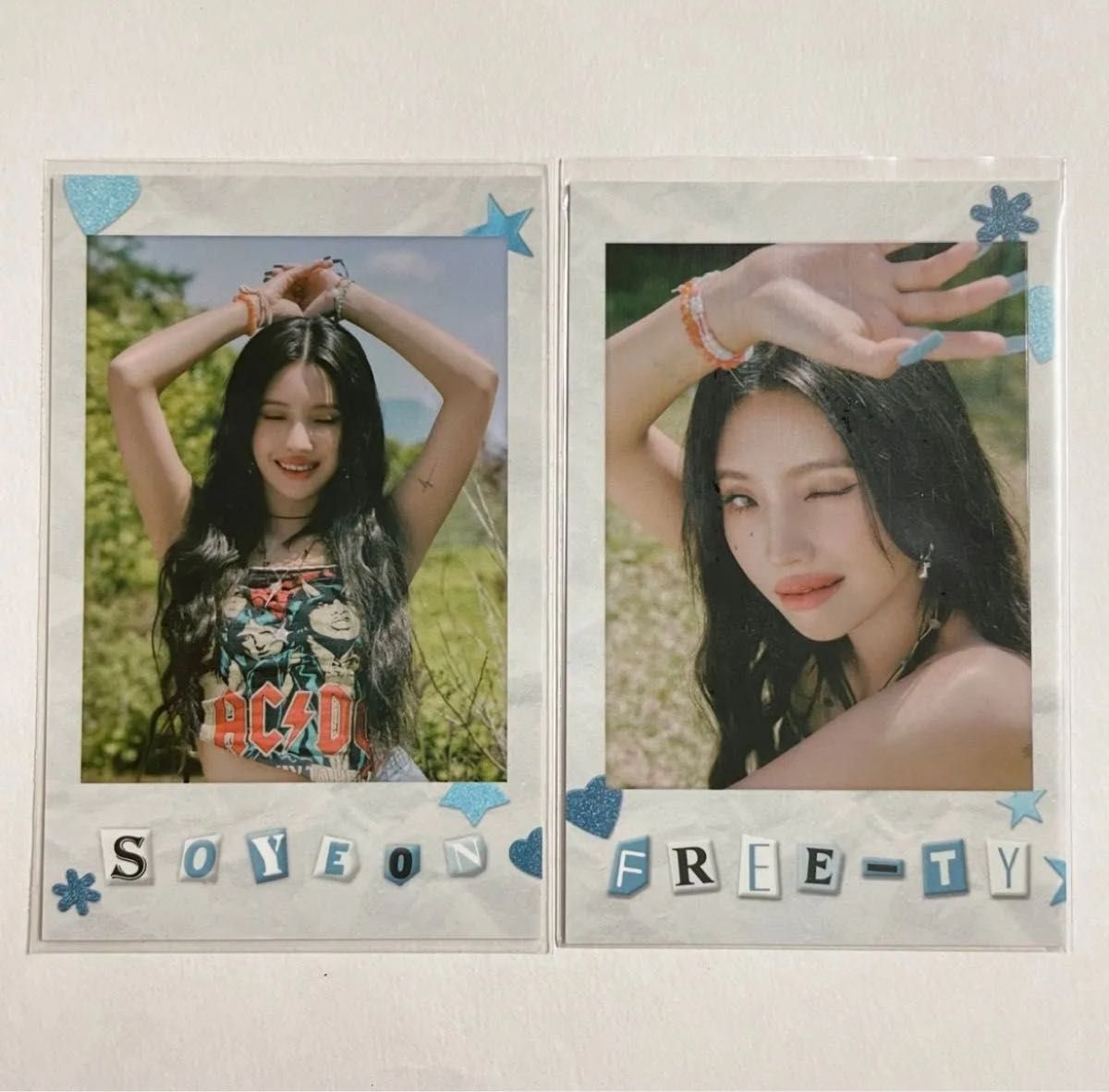 (G)I-DLE 2023 ワルツ i am free-ty Polaroid 小卡 昭妍