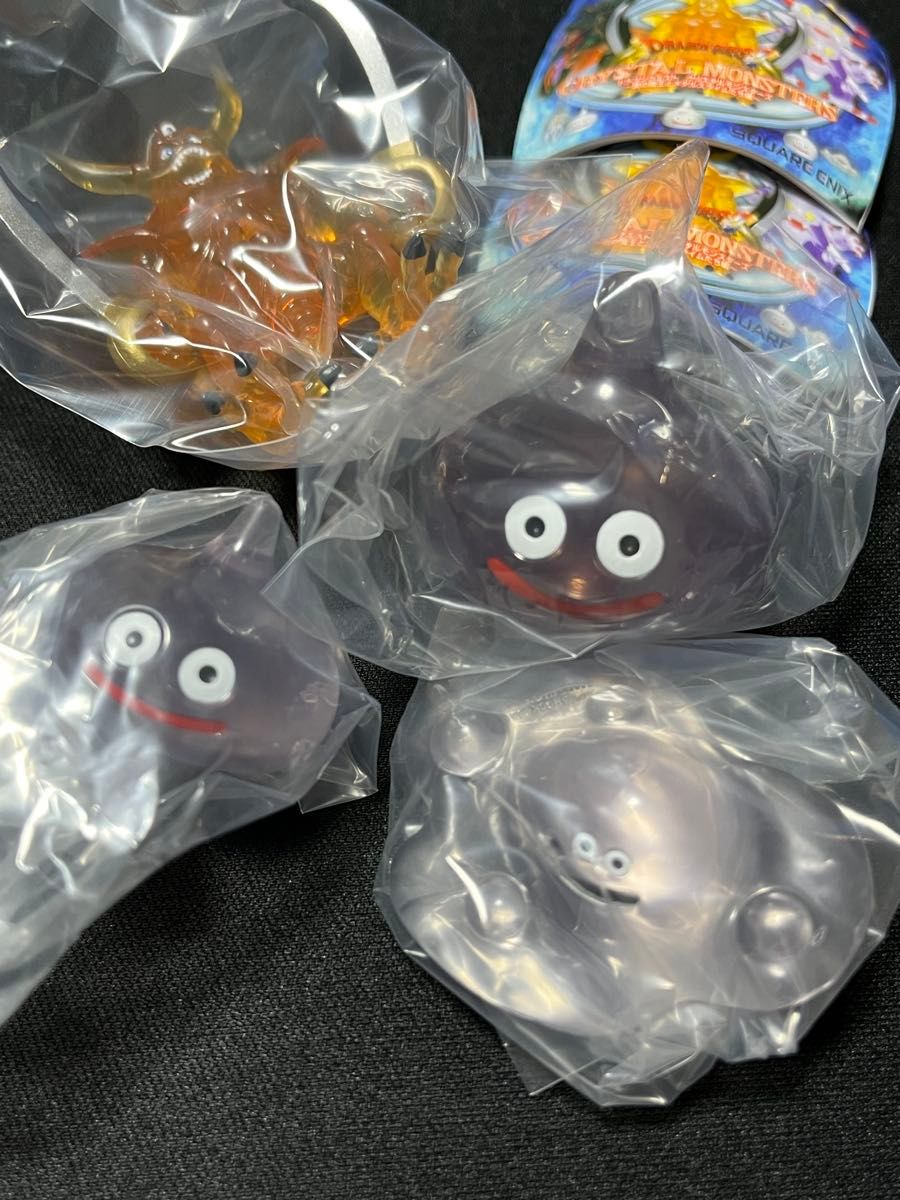 ドラゴンクエスト クリスタルモンスターズ フィギュア メタルスライムL メタルスライムM はぐれメタルM エスターク セット