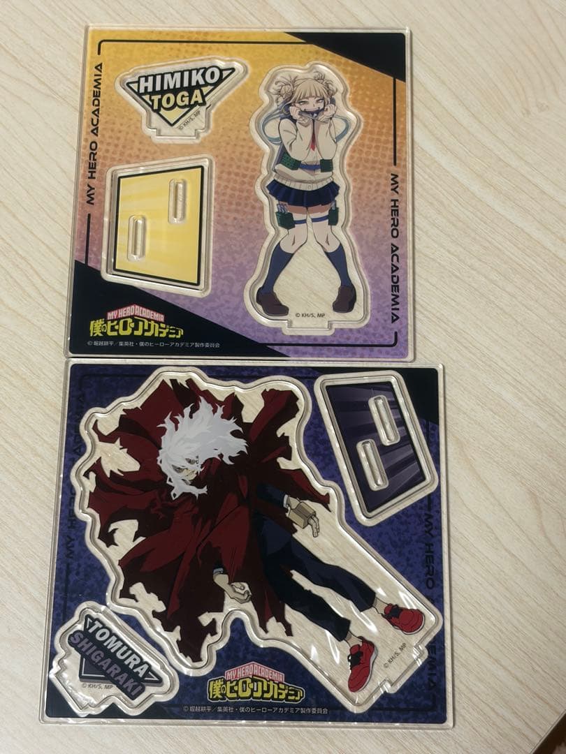 My Hero Academia Acrylic Stand Togahiko Death Pattern Wood