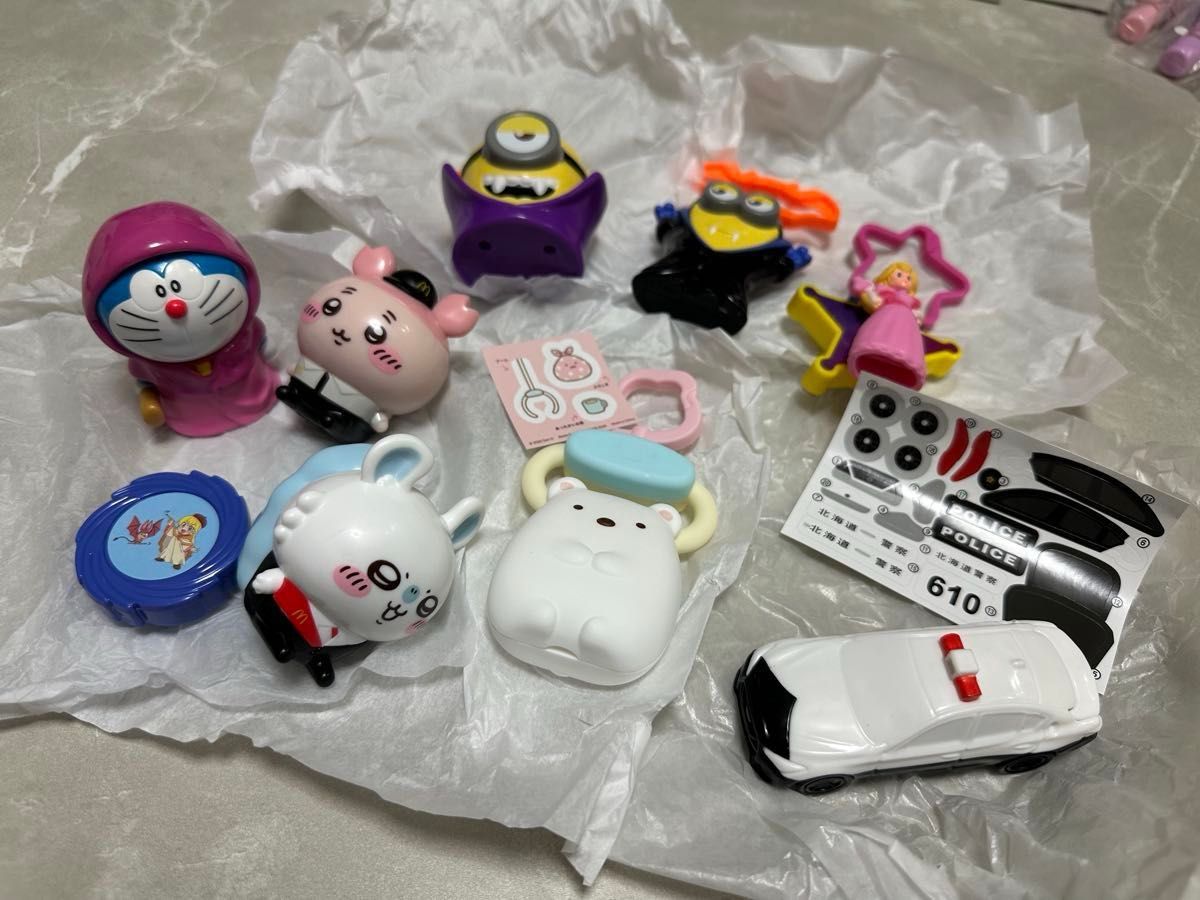 麦当劳开心乐园餐玩具 8件套装