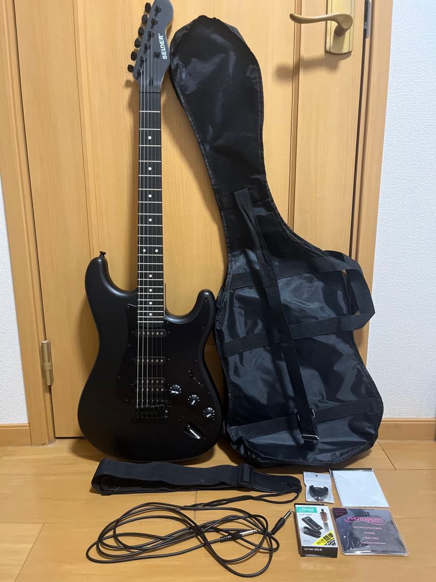 SELDER 电吉他 黑色