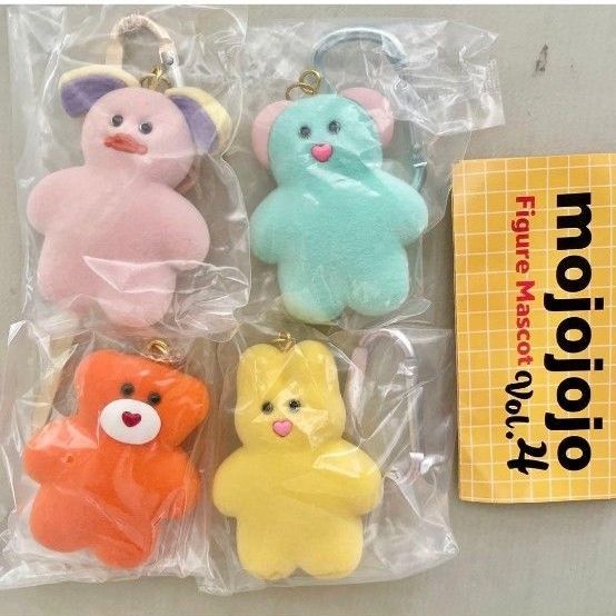 mojojojo Figure Mascot Vol.4 Complete 4-Set