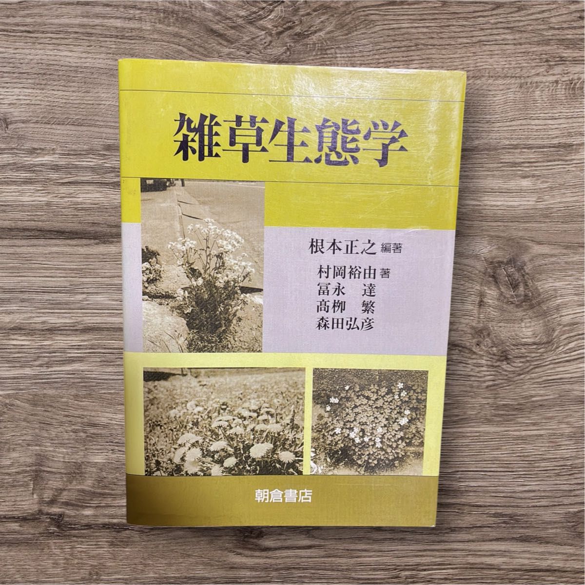 杂草生态学根本正之朝仓书店植物生态学农学杂草
