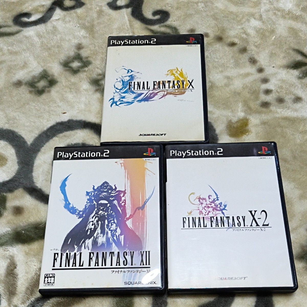 PS2 ファイナルファンタジー X X-2 XII 3本セット まとめ売り