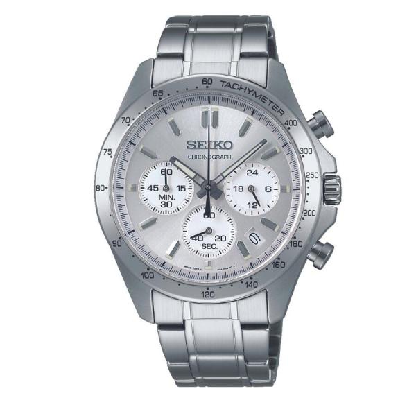 精工 SEIKO 手表 精神系列 计时码表 石英 男士 银色 SBTR009
