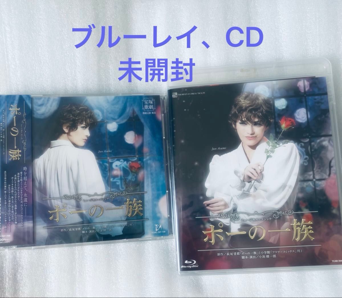 ポーの一族 雪組 朝美絢 Blu-ray Disc CD 宝塚 朝美絢 音彩唯 瀬央ゆりあ 縣千 未開封