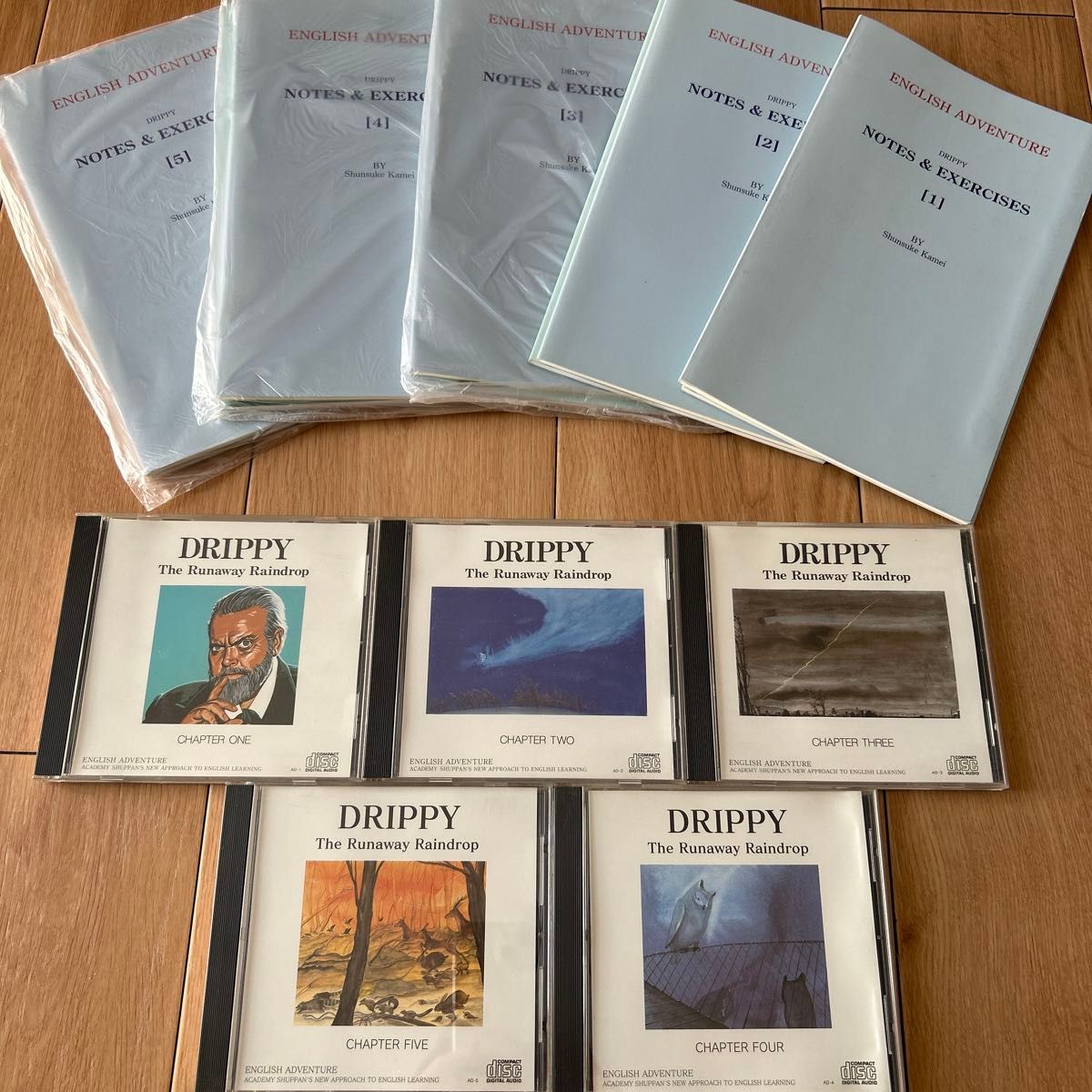英语冒险 离家出走的哆莉比 CD5张套装 附文本