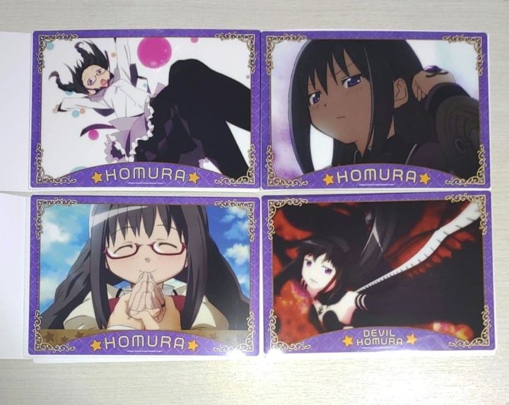 剧场版 魔法少女小圆新篇 叛逆的物语 透明视觉海报 晓美焰 4种套装