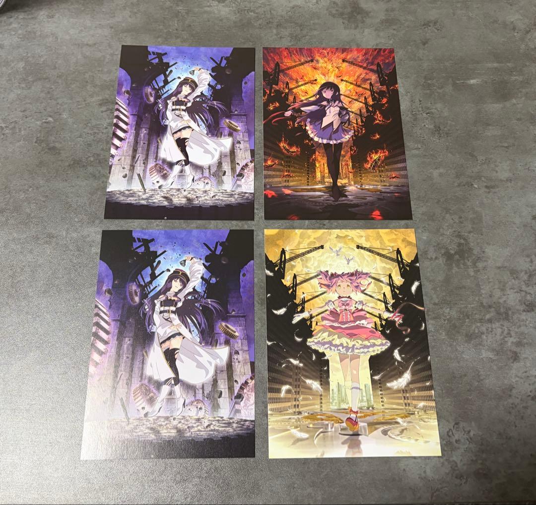 魔法少女小圆☆魔法纪录明信片 4张套装