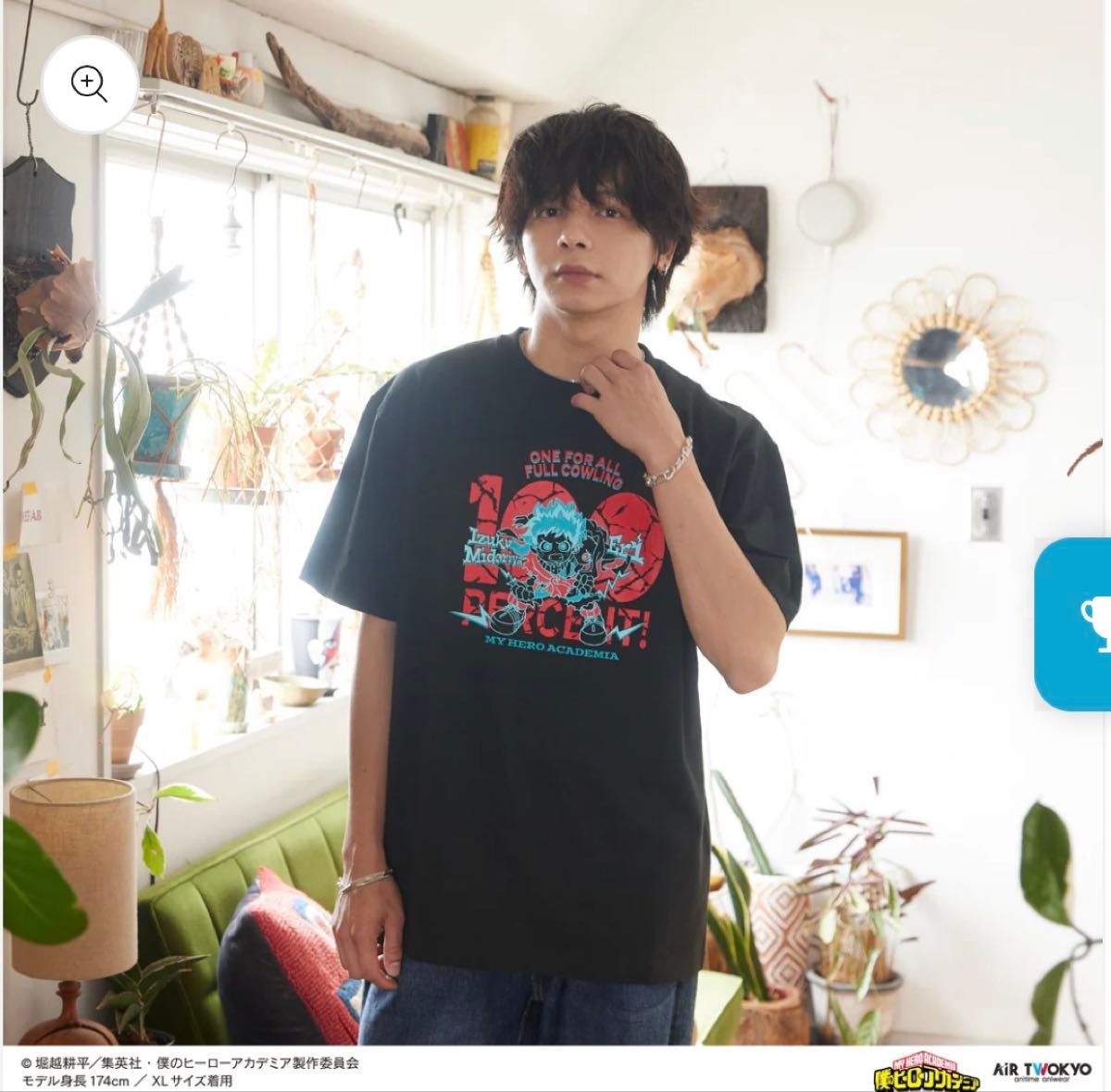 我的英雄学院 AIR TWOKYO 第四季 场景插画T恤 3 XL 全新未开封