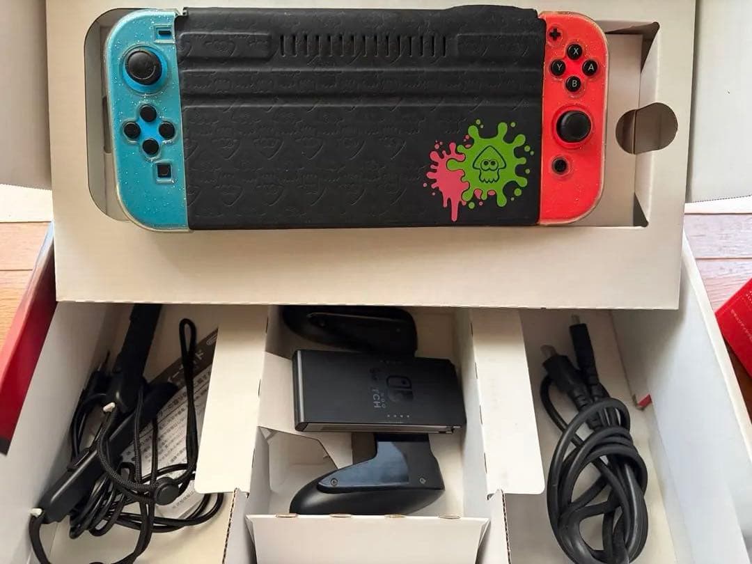 Switch Splatoon Cover & Controller & Dragon Quest IX 2 Software Included