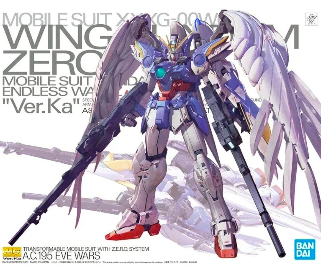 MG 1/100翼高达零定制EW Ver.Ka塑料模型新品未组装