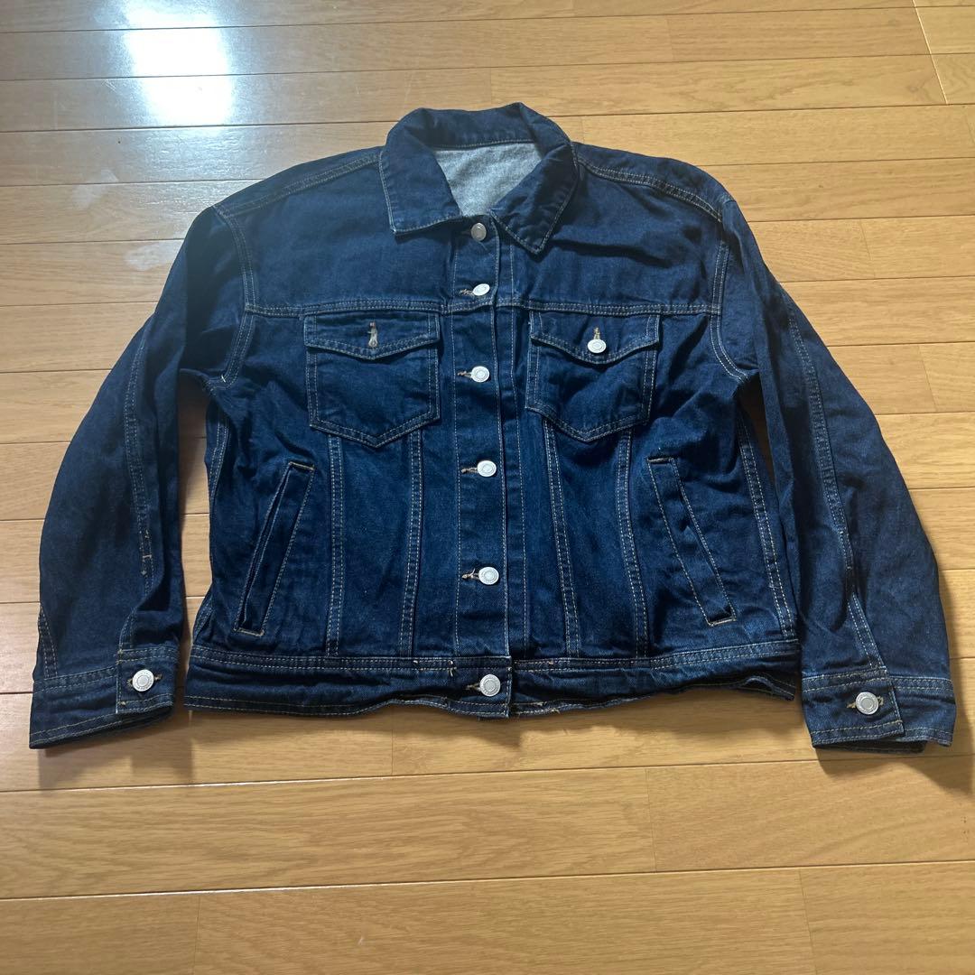 牛仔夹克靛蓝色M