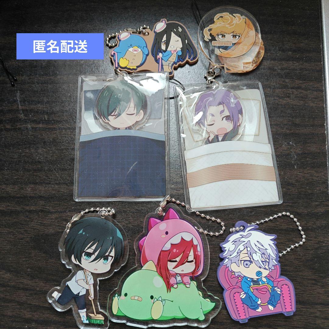 "Blue Lock" Goods 7-Piece Set (Acrylic Keychain, Rubber Strap, etc.)