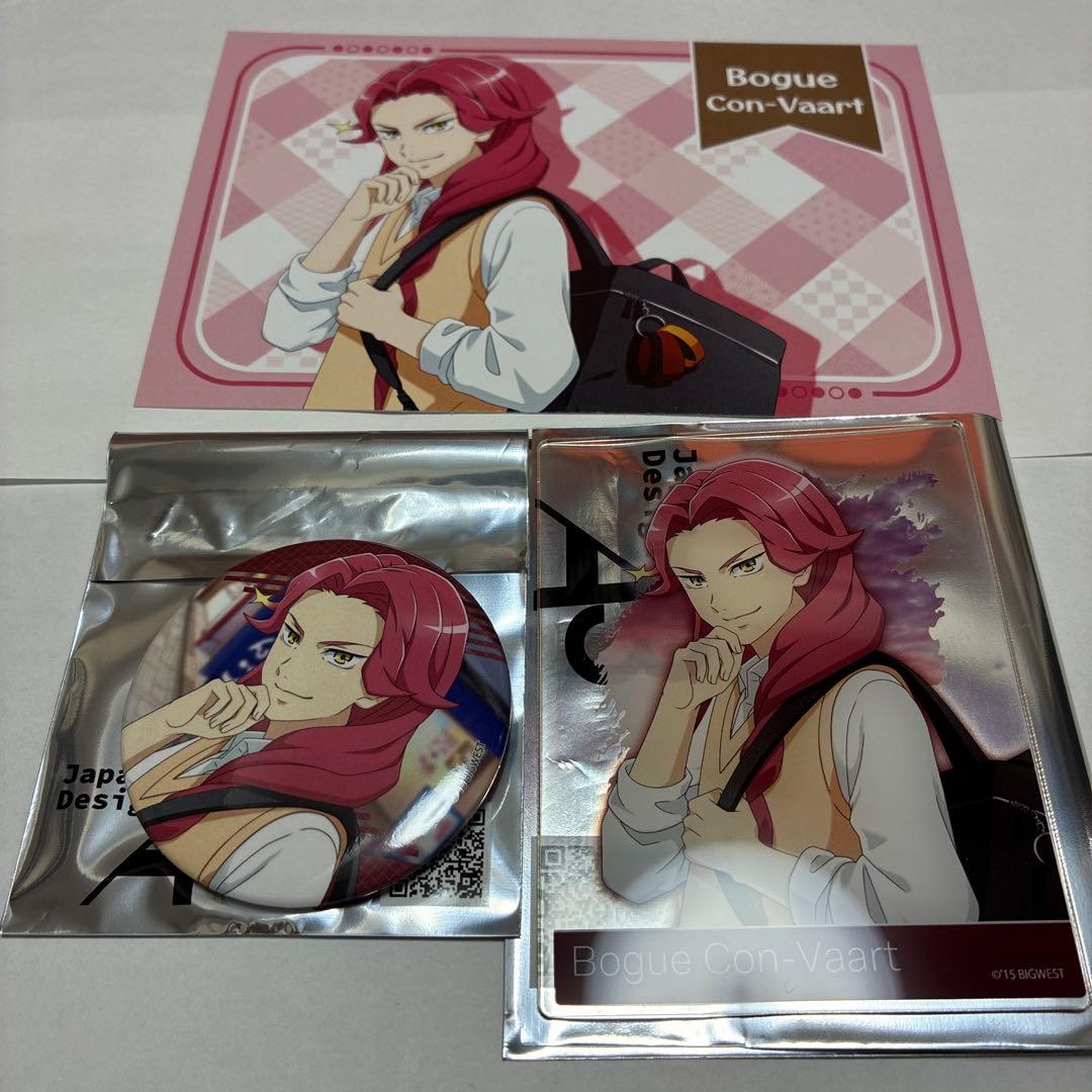 Macross Asakusa Super-Space-Time School Trip Can Badge Akka Bonus Borg