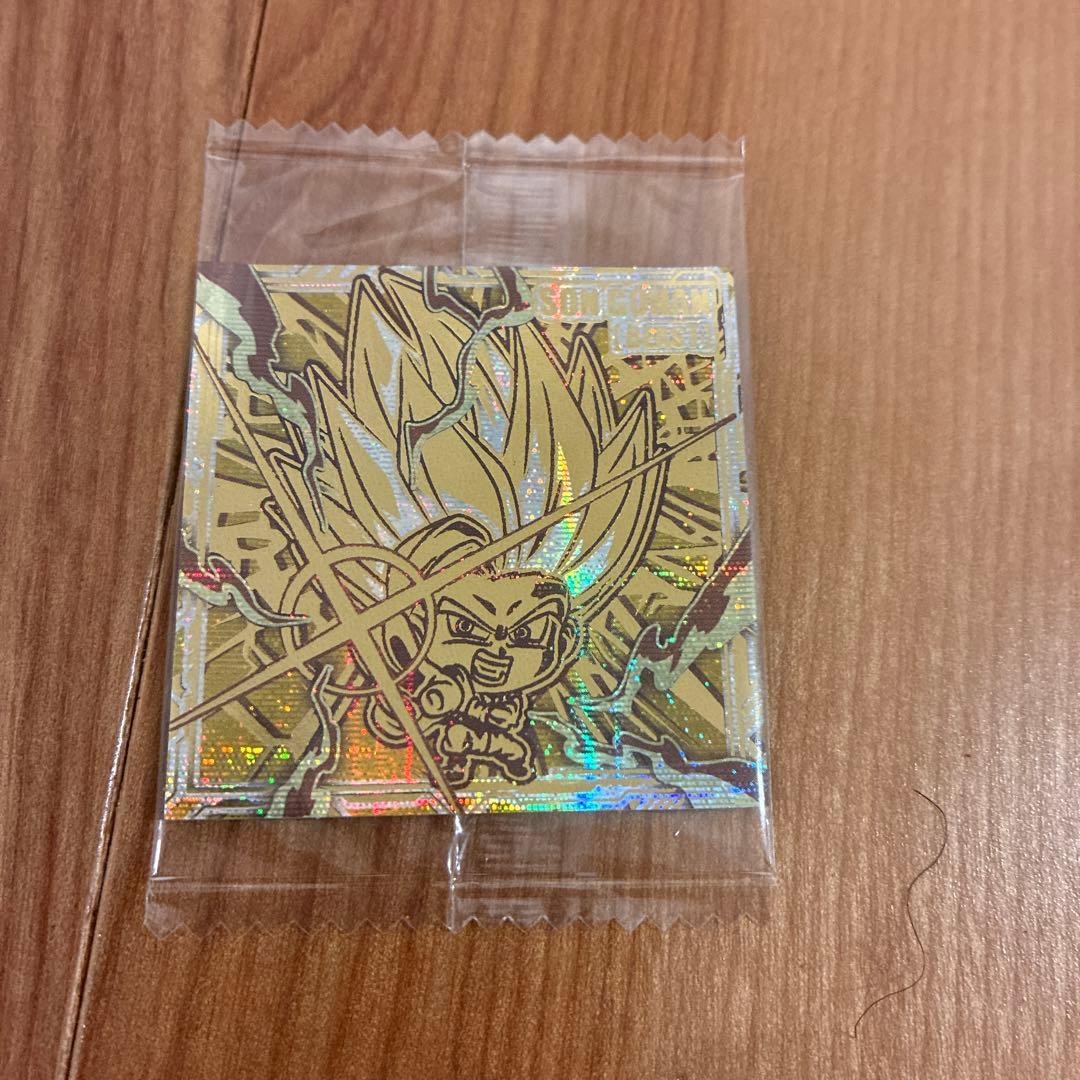 龙珠 饼干贴纸 超级5-17 孙悟饭(野兽)GGR