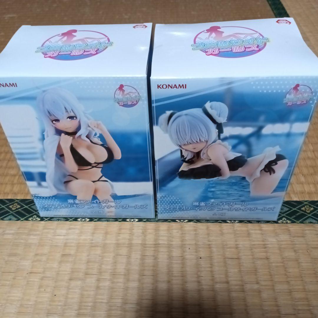 Mahjong Fight Girl Poolside Girls Figure 2-Piece Set