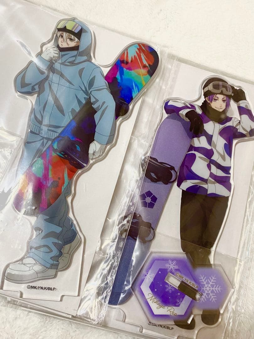 Blue Lock Acrylic Stand Lucky Cat Skateboard Nagi Reo