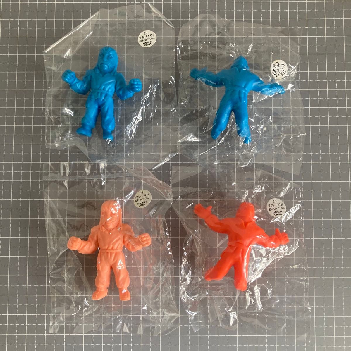 Wrestler Fighter Eraser Rubber Figure Set - The Great Sasuke