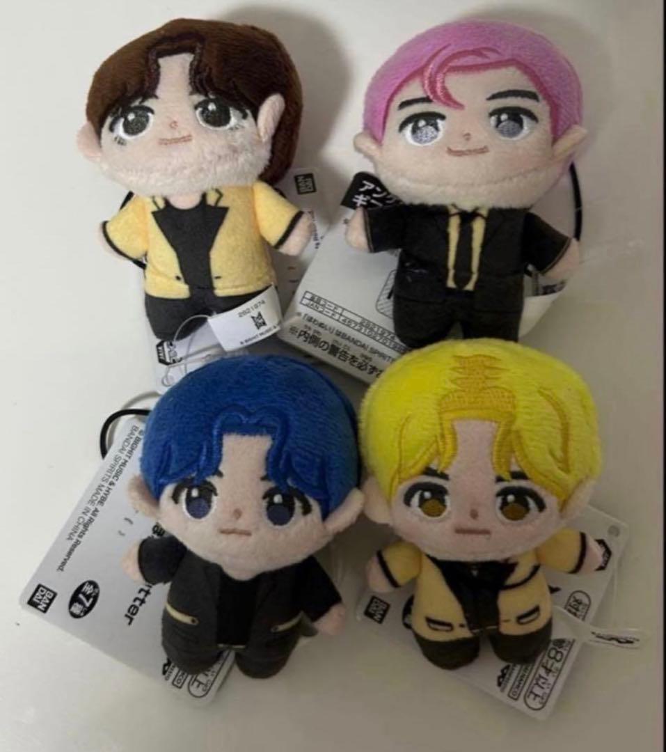 TinyTAN 黄油 毛绒玩具 吉祥物 BTS 四款