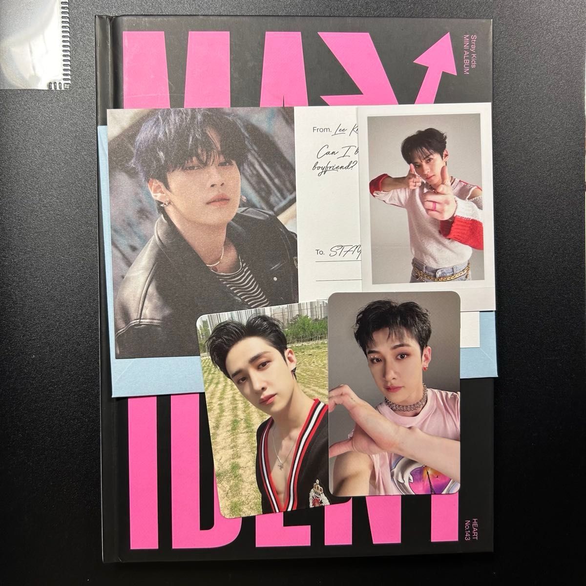 Stray Kids スキズ バンチャン リノ maxident トレーディングカード アルバム CD トレーディングカード封入
