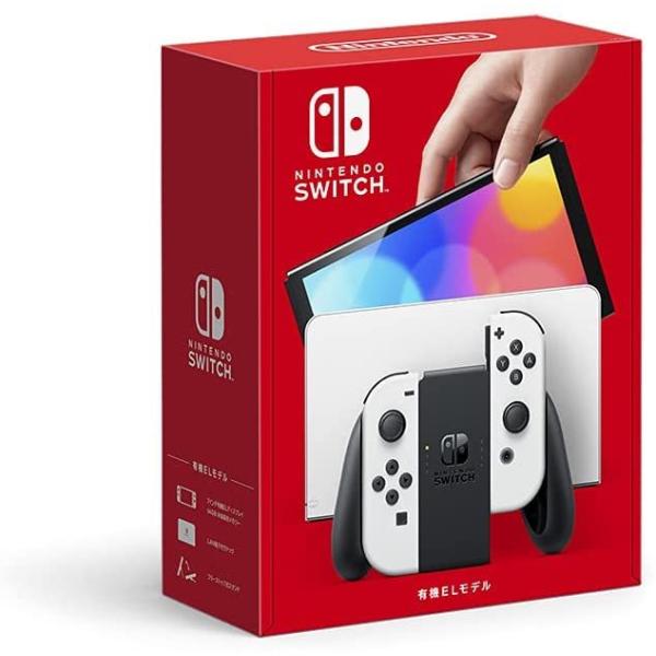新品 ニンテンドースイッチ本体 Nintendo Switch(有機ELモデル) Joy-Con(L)/(R) ホワイト HEG-S-KAAAA 送料無料