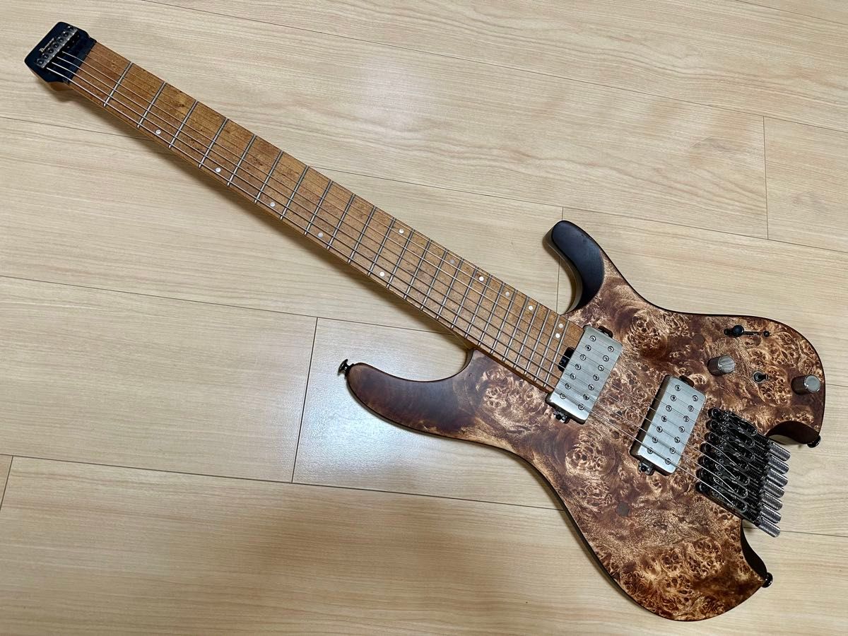 Ibanez QX527PB Antique Brown Stained 7弦无头吉他