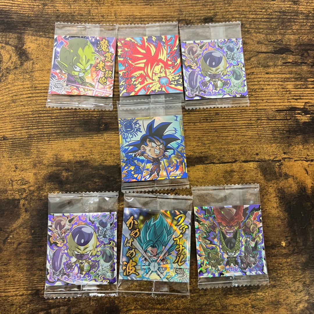 龙珠超战士贴纸威化饼