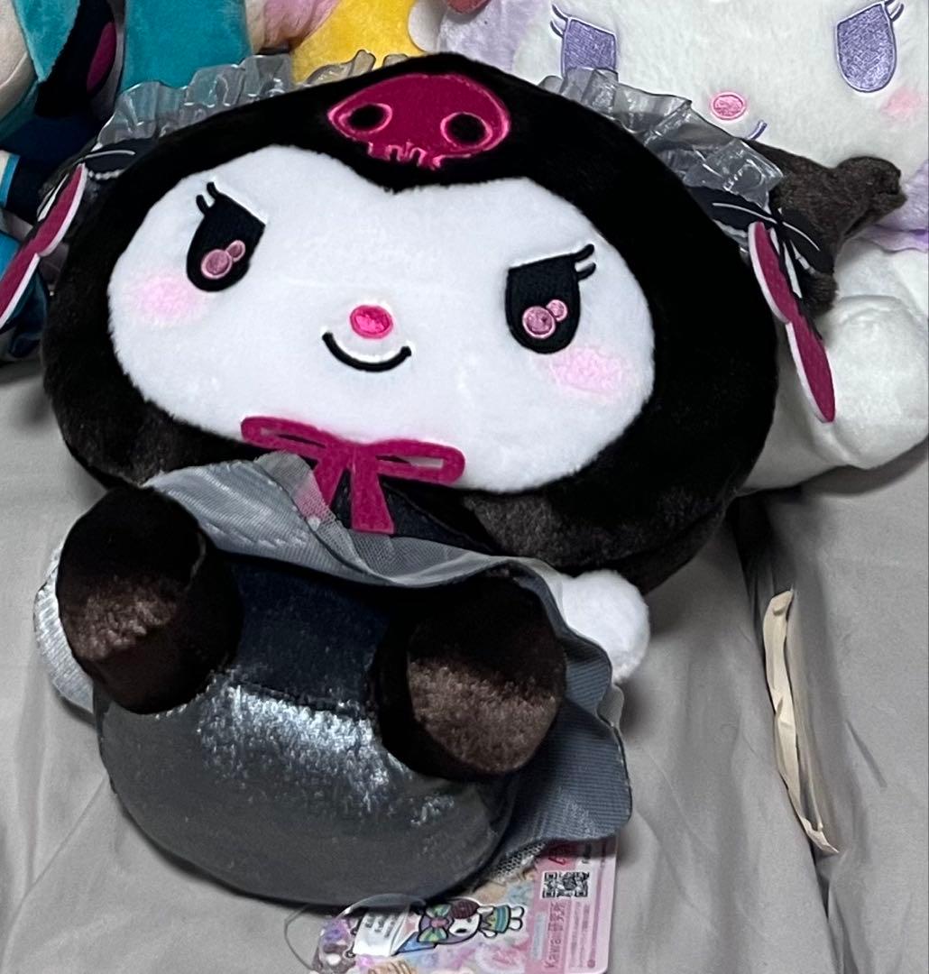 三丽鸥 克罗米 毛绒玩具 荷叶边连衣裙